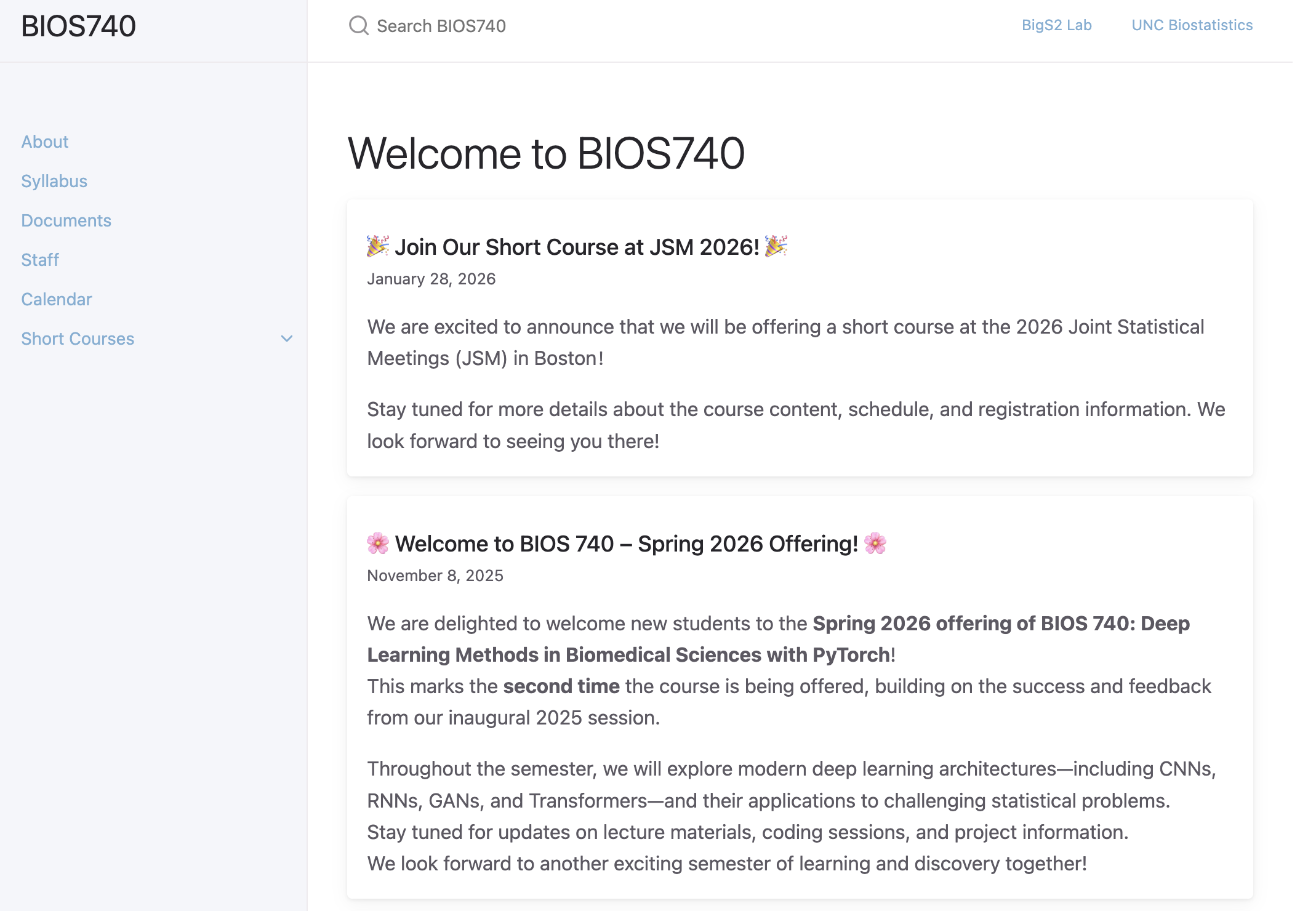 BIOS740 course thumbnail